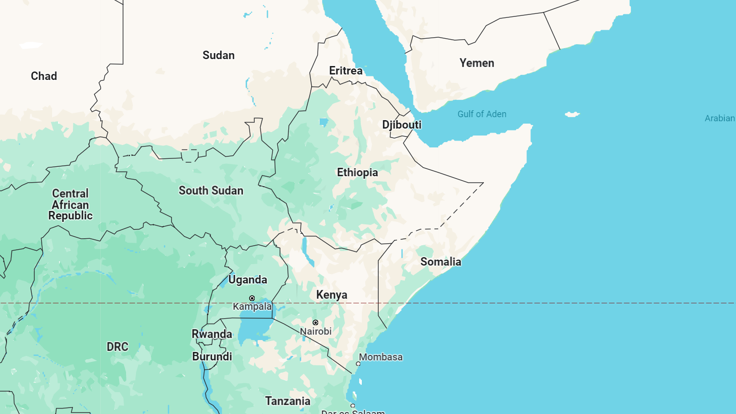 Kenya Location